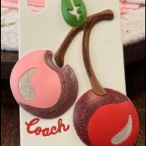 Coach Cherry iPhone XR phone case